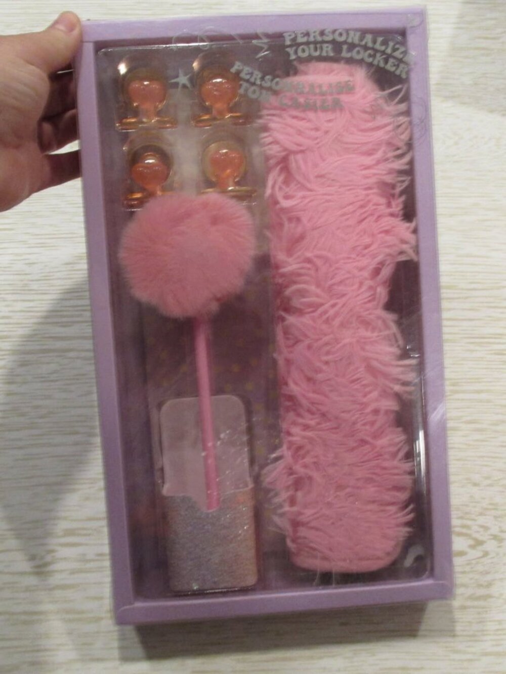 Personalize your locker